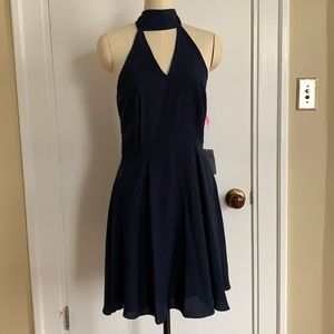 Betsy Johnson Navy Blue Dress Size 4